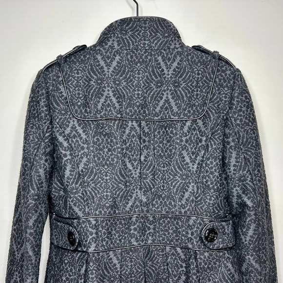 Steve Madden Gray Wool Blend Coat Size  M - Picture 7 of 12